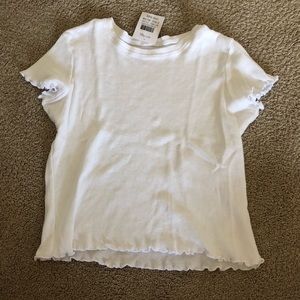 brandy melville white tshirt